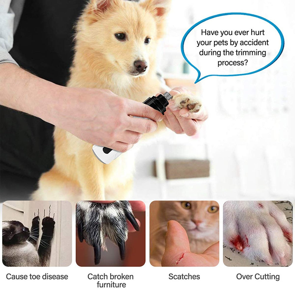 Electric Nail Trimmer For Dogs and Cats